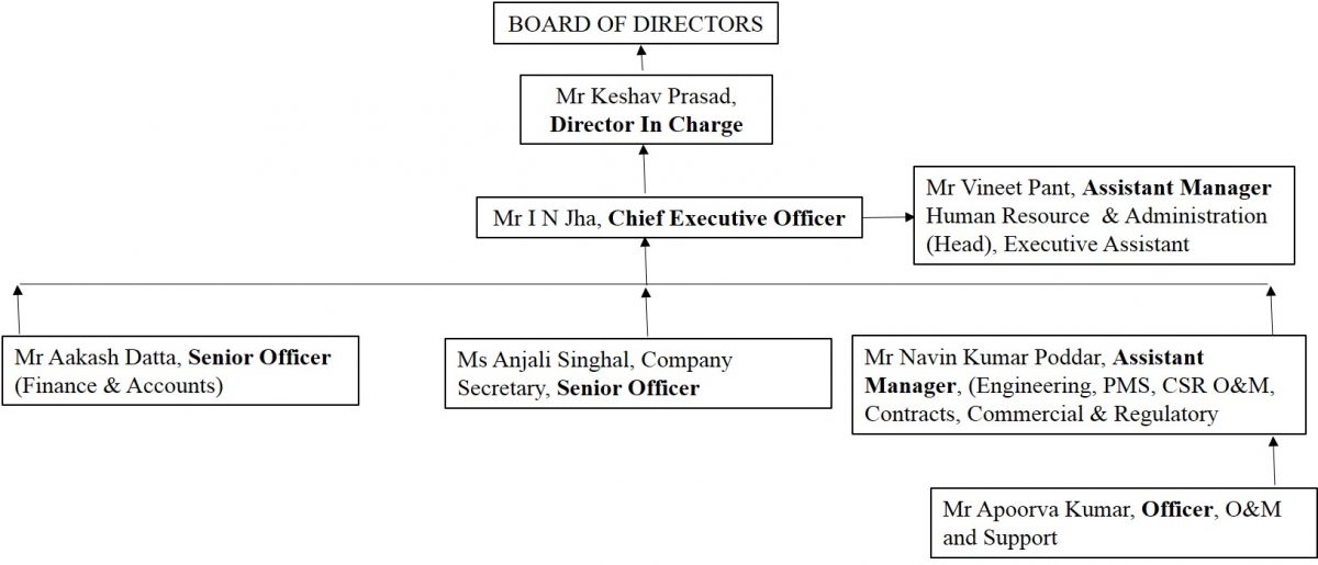 Organization Chart Cross Border Power Transmission
